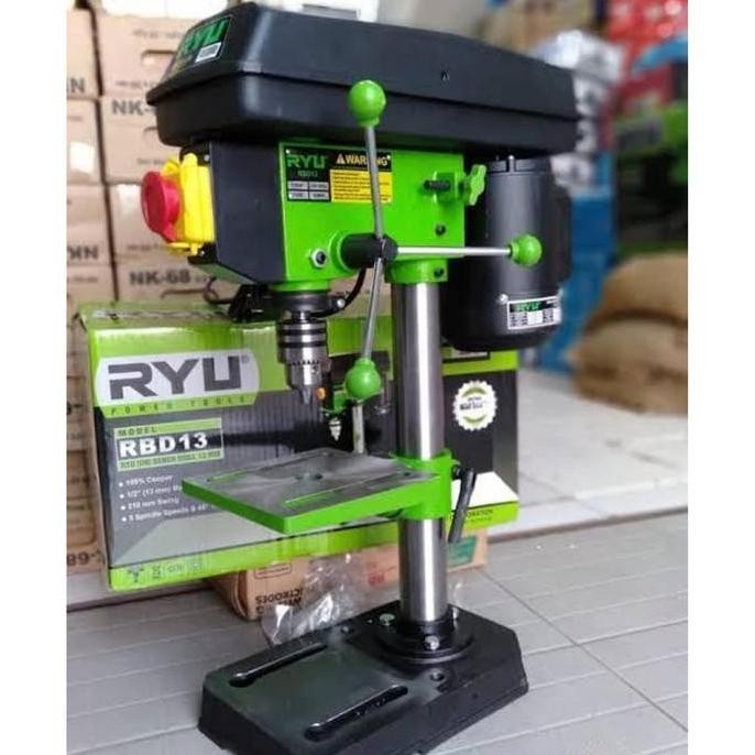 Mesin Bor duduk Ryu 13 mm Bench drill murah