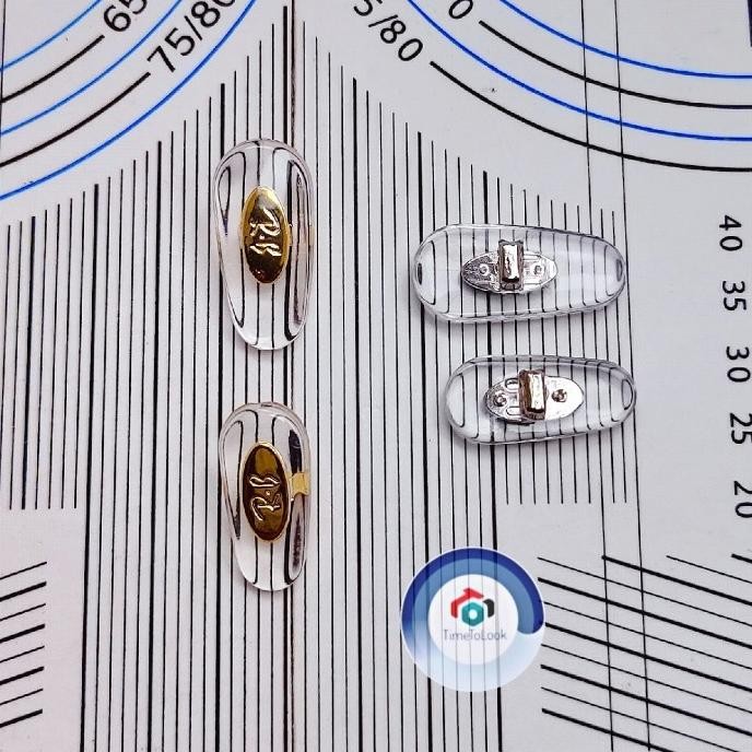 ready  Nose Pad Kacamata Rayban Otentic Type Pad Arm Cross Stick  Original RB