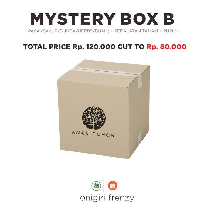 

fresh !!! Mystery Box B - by Anak Pohon