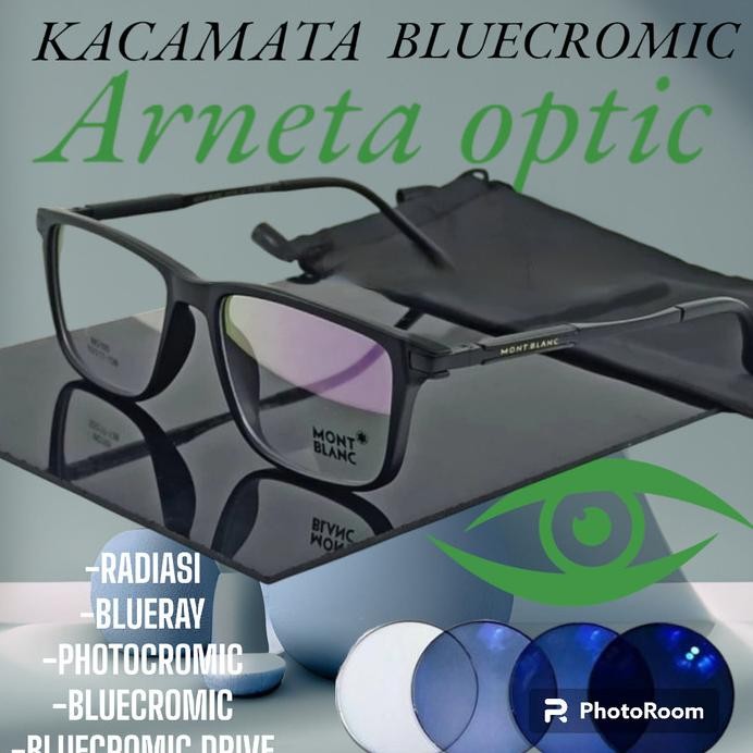 ready  KACAMATA MINUS LENSA BLUECROMIC NIGHT DRIVE ANTI FOG