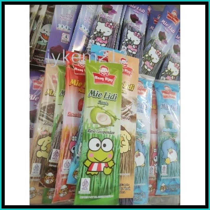

MIE LIDI KARAKTER 6 RASA MANIS ISI 12 BKS