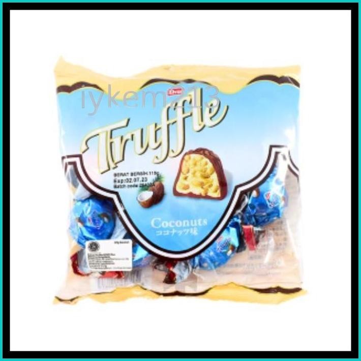 

ELVAN TRUFFLE CHOCOLATE TIRAMISU MILK CARAMEL COCONUT STRAWBERRY HAZELNUT COKELAT TURKI ARAB 115G