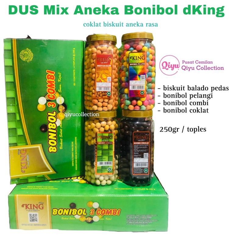 

io-98 sa-324 [DUS] Mix Aneka Bonibol dKing - Bonibol Coklat Murah - Cokelat Biskuit Viral Premium Sale