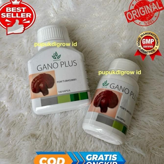 

Murah Gano Plus Ganoderma Lucidiuum 60 Kapsul Obat Diabetes Benjolan Tubuh Kista Mioum