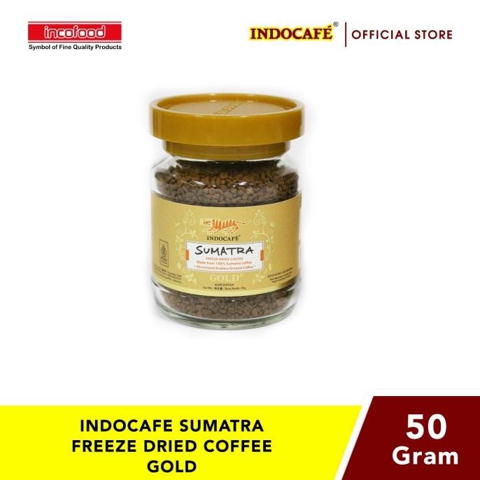 

Sale Indocafe Sumatra Freeze Dried Coffee Gold (50G)
