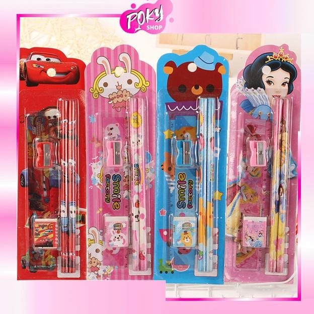 

POKY - S5686 STATIONARY SET 5 IN 1 KARAKTER S5686 / MINI STATIONARY / SET ALAT TULIS PENSIL / ALAT TULIS SEKOLAH / PAKET ALAT TULIS