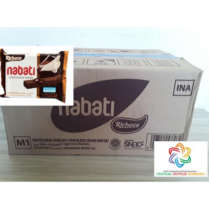 

Sale Nabati Wafer Coklat [50 Grm /60 Pcs /1 Karton ]