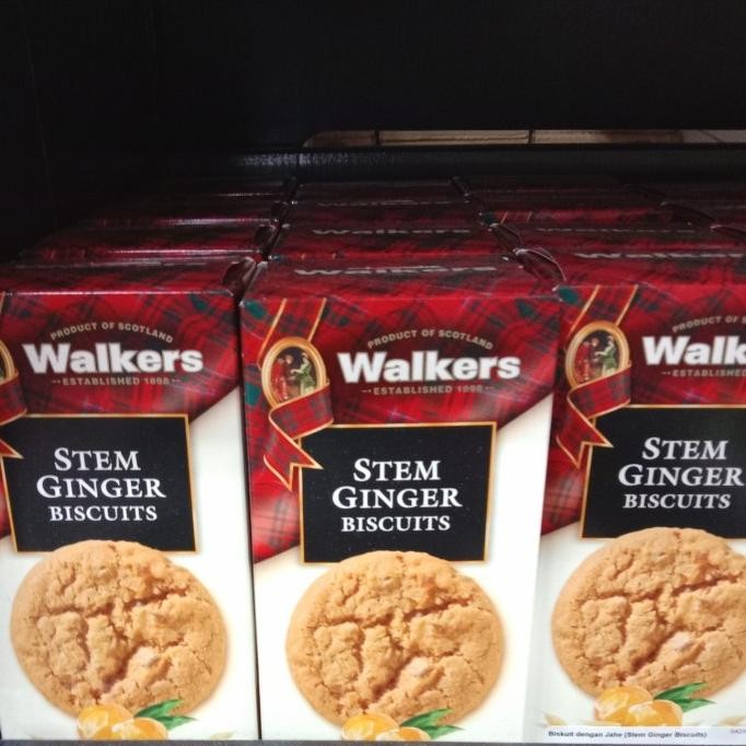 

Promo Biskuit Walkers Steam Ginger Biscuits 150 Gr/Cookies