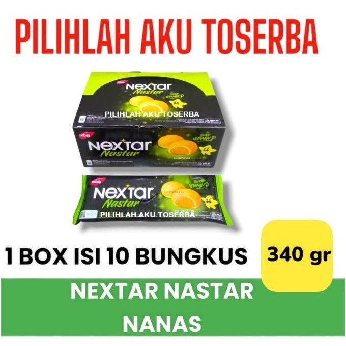 

Murah Biskuit Nabati Nextar Nastar Nanas - ( Harga 1 Dus Isi 8 Box )