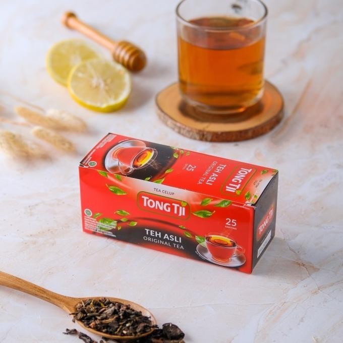 

Promo Tong Tji Non Amplop, Original Tea Per Karton ( 50 Pack @25 Teabag )