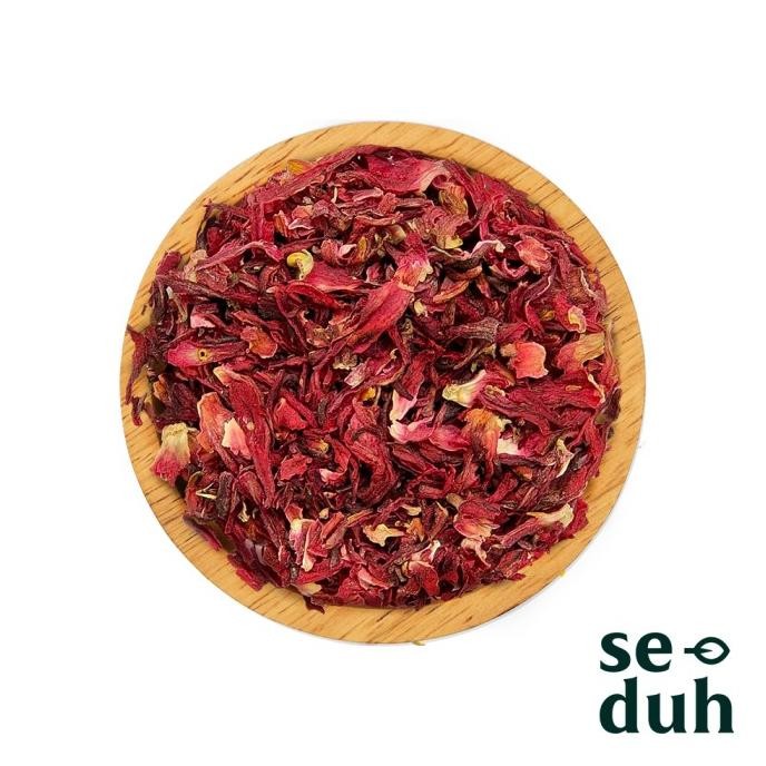 

Grosir Teh Bunga Rosella Merah Serpih / Red Roselle Flower Flakes 500 Gram