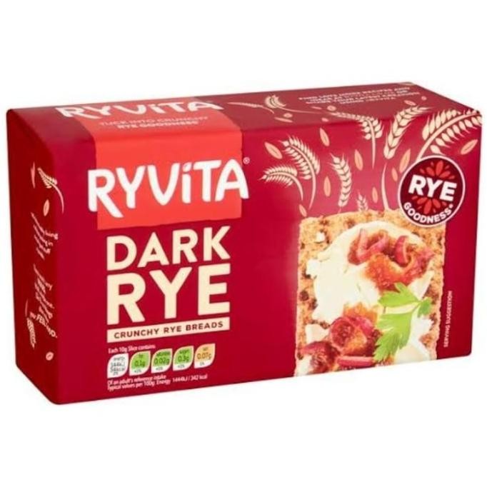 

Grosir Ryvita Crispbread Dark Rye Biscuit 250Gr
