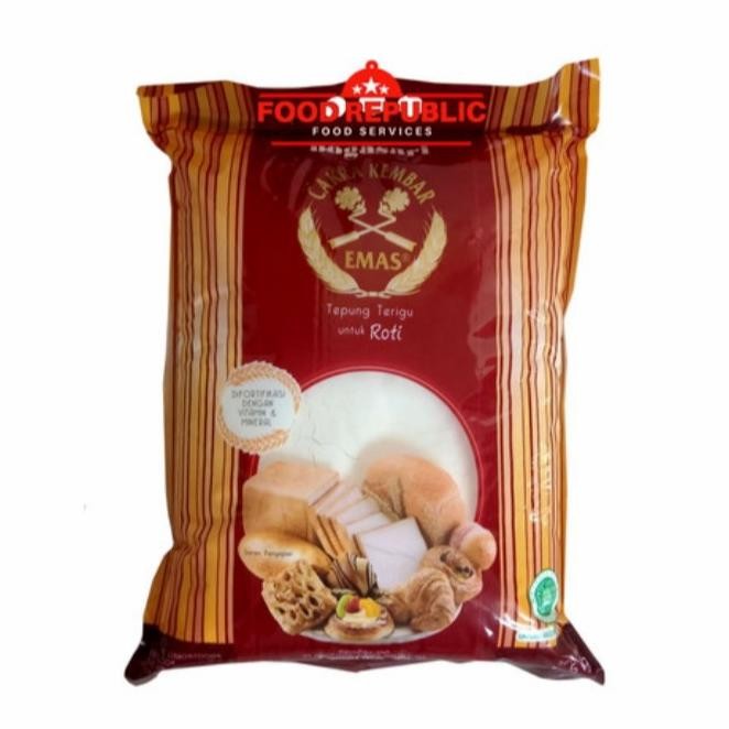 

Sale Tepung Terigu Cakra Kembar Emas 5 Kg