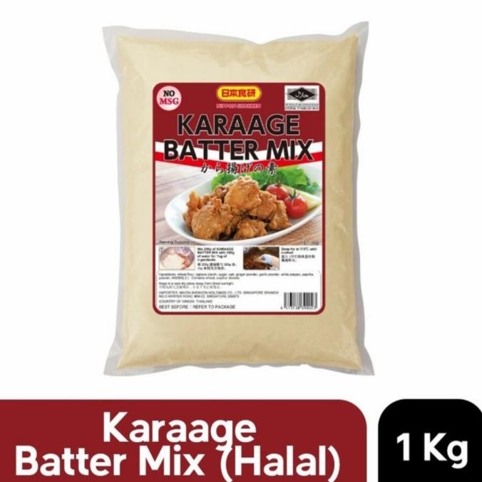 

Sale Tepung Karage Batter Mix H 1 Kg Nippon Shokken