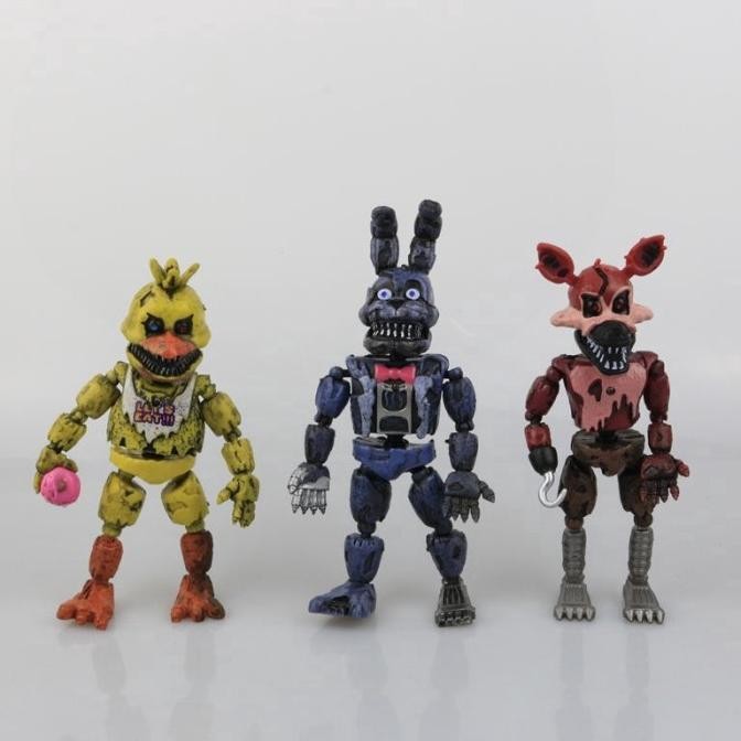 TERLARIS FNAF ACTION FIGURE BONNIE FOXY FREDDY FAZBEAR BERU TERLARIS