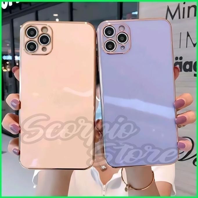 dg-78 gh-6 CASE A14 LTE 5G -LUXURY PLATING LIST SAMSUNG A11 M11 A12 M12 A13 4G A13 5G - SS Hemat Ter