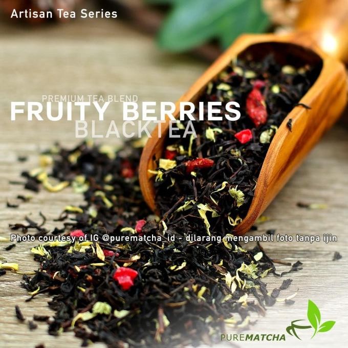 

Sale Artisan Tea Cafe - Black Tea Fruity Berry Pop 500Gr Teh Hitam Buah