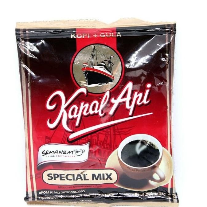 

Sale Kopi Kapal Api Special Mix ( 12 Rtg X 10 Bks X 25 Gr) - 1 Dus