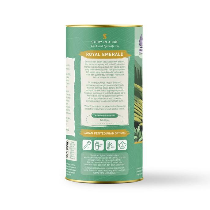 

Sale Specialty Tea | Royal Emerald | Canister | Teh Premium | Green Tea