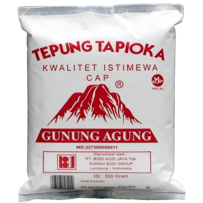 

Grosir Tepung Tapioka Gunung Agung 1 Dus ( Khusus Gojek / Grab )