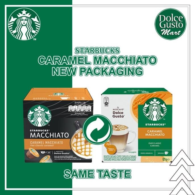 

Promo Starbucks Capsule Nescafe Dolce Gusto Ndg Caramel Macchiato Original