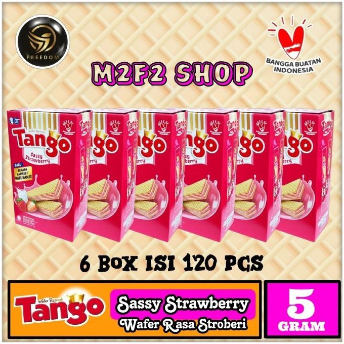 

Sale Tango Wafer Sassy Strawberry | Krim Stroberi Susu - 5 Gr (Harga 6 Box)