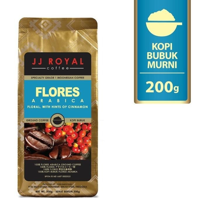 

Grosir Bundling 5 Jj Royal Coffee Flores Arabica Bag 200Gr