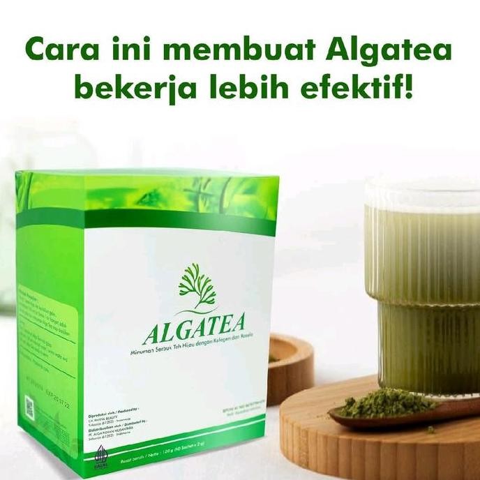 

Murah Alga Tea Teh Hijau Karnus Anti Oksidan Tinggi Isi 15 Sachet / Boks Greentea Herbal