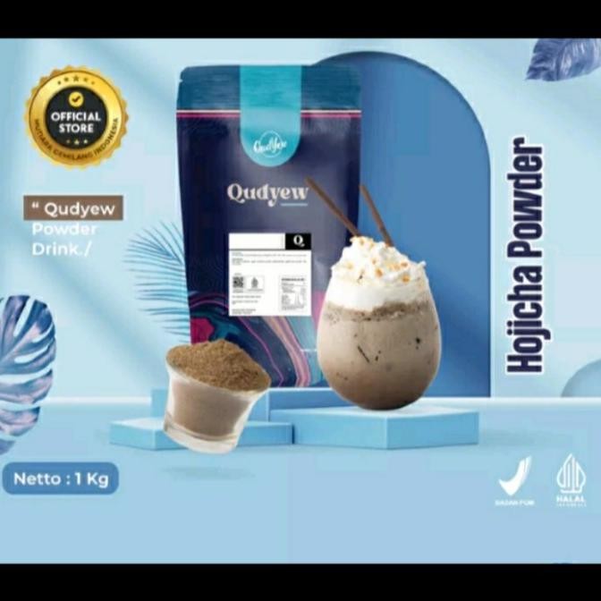

Murah Qudyew Powder Drink Houjicha / Teh Hijau Minuman Serbuk Asli 1Kg Murah