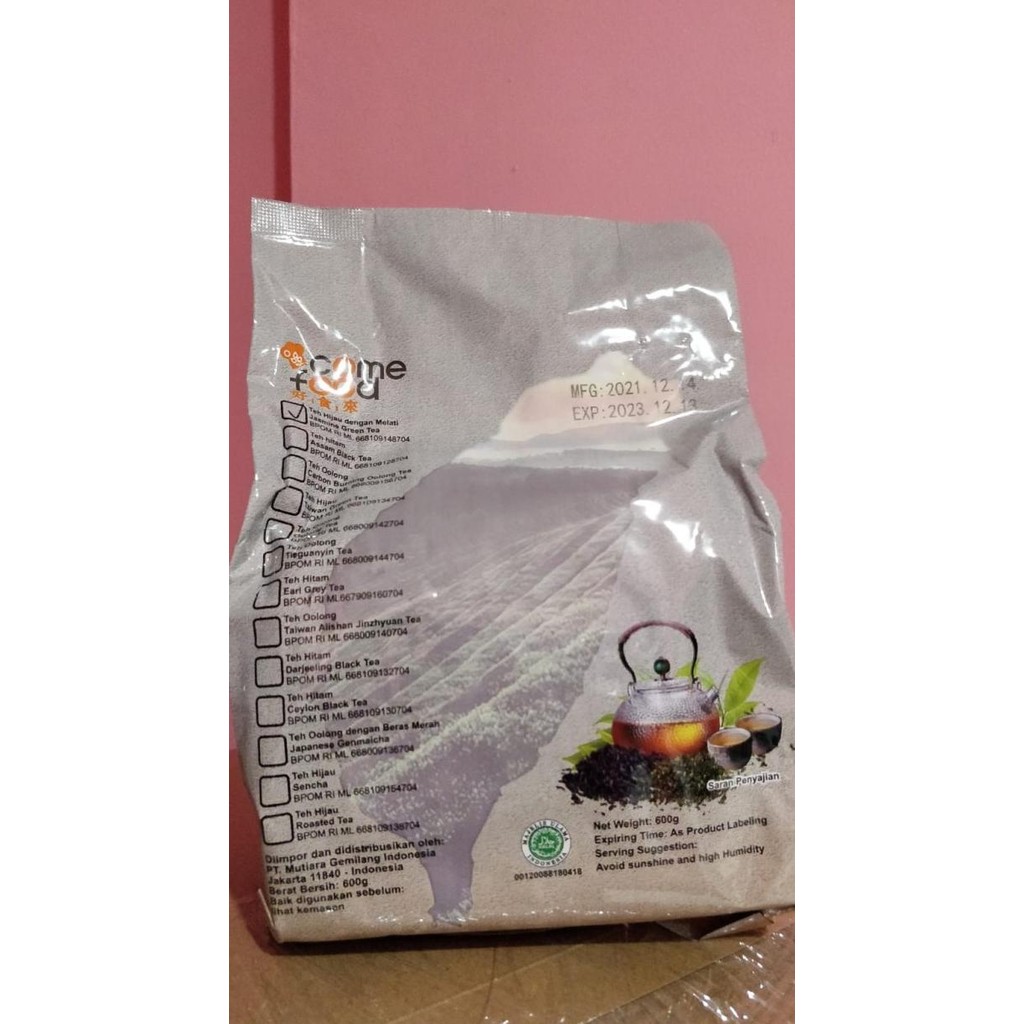 

Murah Come Food Black Tea / Teh Hijau Kering Bubble Drink- Jasmine Green Tea