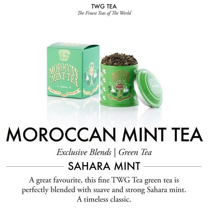 

Promo Twg Tea | Moroccan Mint, Mini Tin Tea, 20G
