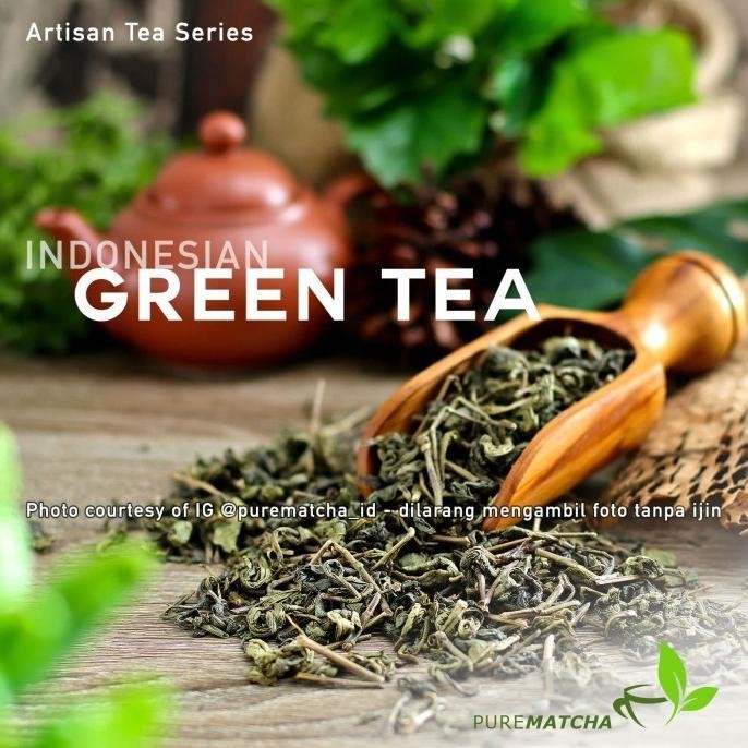 

Murah Artisan Tea Cafe - Indonesian Green Tea 500Gr Teh Hijau Indonesia Asli