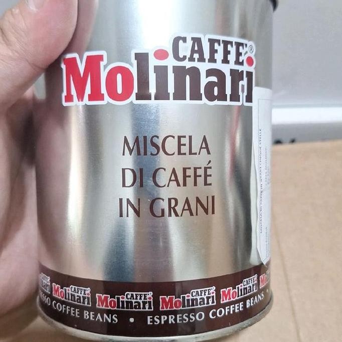 

Promo Caffe Molinari Italy Cinquee Steele Espresso Bean - Ground 250Gr