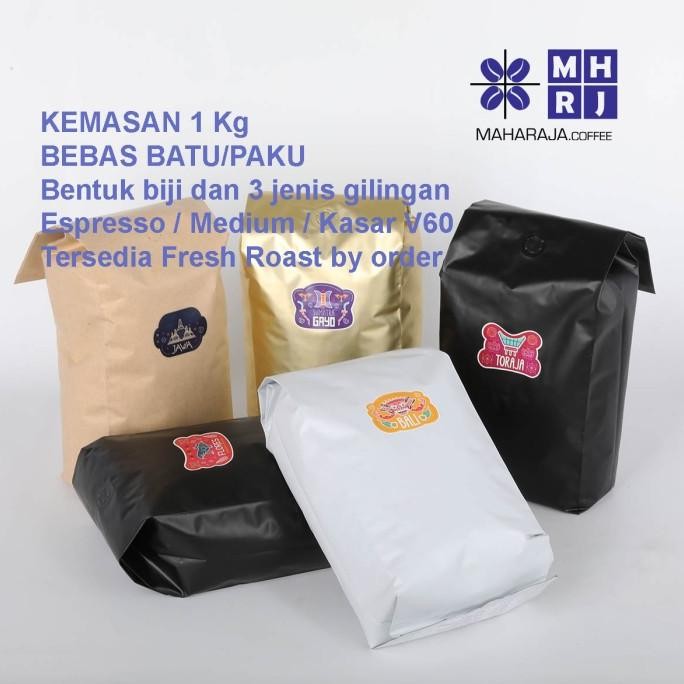 

Promo Kopi Arabika Jawa 300 Years Of Java Arabika 1 Kg Econo Pack Maharaja