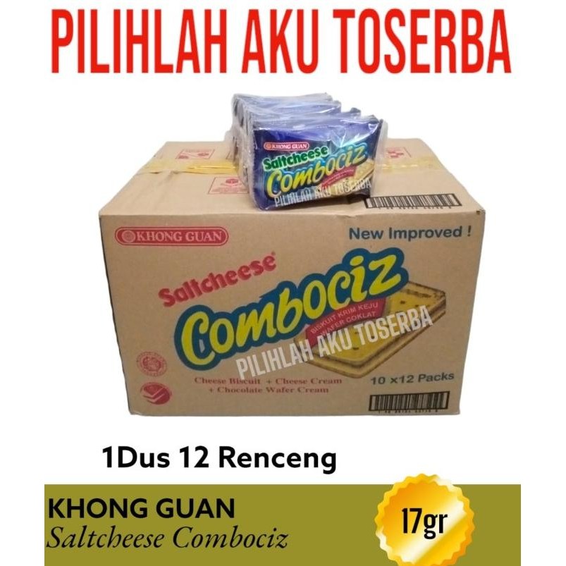

Sale Biskuit Khong Guan Saltcheese Combociz Renceng - ( Harga 1 Dus )