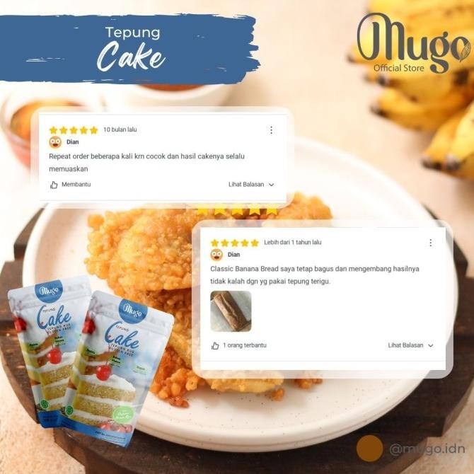 

Grosir Paket Baking Tepung Gluten Free Mugo (Bread, Cake, Cookies)