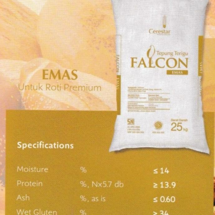 Murah Tepung Terigu Falcon 25 Kg