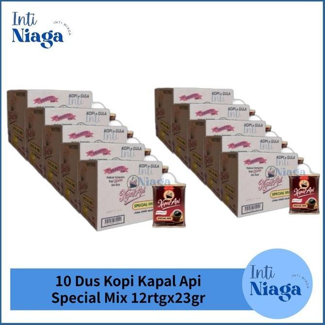 

Grosir 10 Dus- Kopi Kapal Api Special Mix 12Rtg X 23Gr