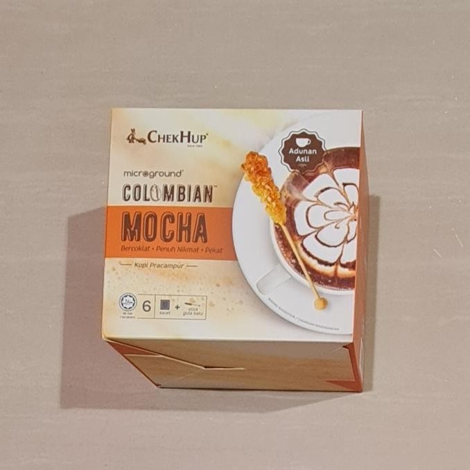 

Promo Kopi Pracampur Chek Hup Microground Colombian Mocha Isi 6 Sachet
