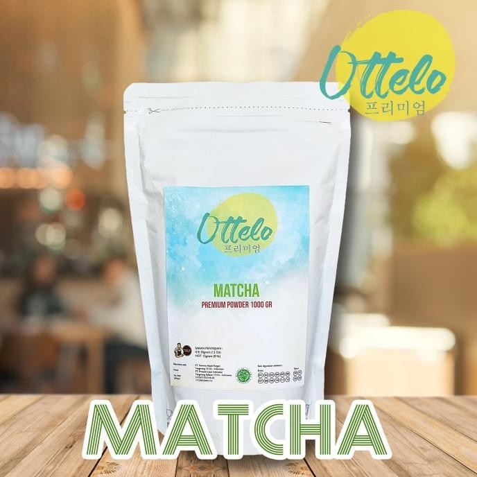 

Grosir Powder Matcha 1000Gr Merk Ottelo Bubuk Minuman Premium Halal