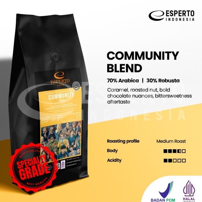 

Grosir Esperto - Esperto Caffe Community Blend 1 Kg