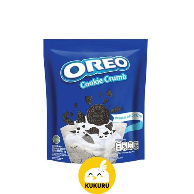 

Murah Oreo Cookie Crumb / Bubuk Biskuit Oreo (1 Kg)