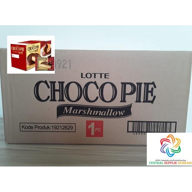 

Murah Nabati Lotte Choco Pie [28 Gram /8 Box X 12 Pcs /1 Karton ]