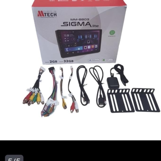 '' Head Unit Android 9 Inch Mtech Sigma Lite Mm-8803 ''