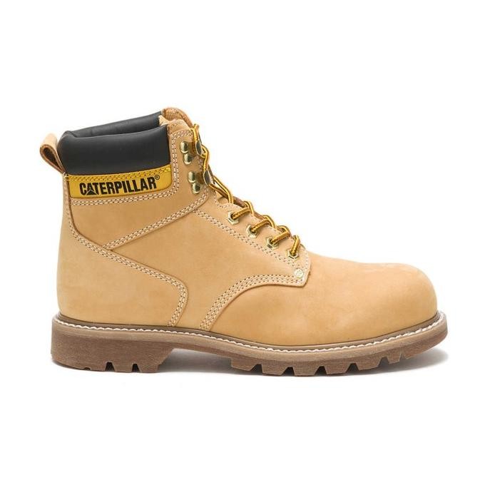 Miliki Sepatu Safety Caterpillar Second Shift St Honey Original