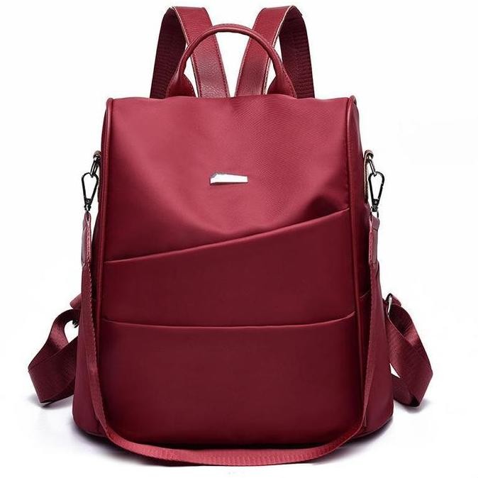 RedArtos 16511 TAS RANSEL BACKPACK KULIAH JALAN SEKOLAH RESLETING BELAKANG Wanita Berkualitas