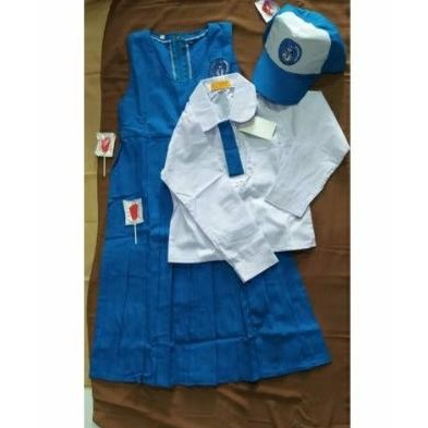 Seragam Tk Nasional Seragam Biru Putih Panjang Seragam Sekolah Seragam Tk Paket Lengkap