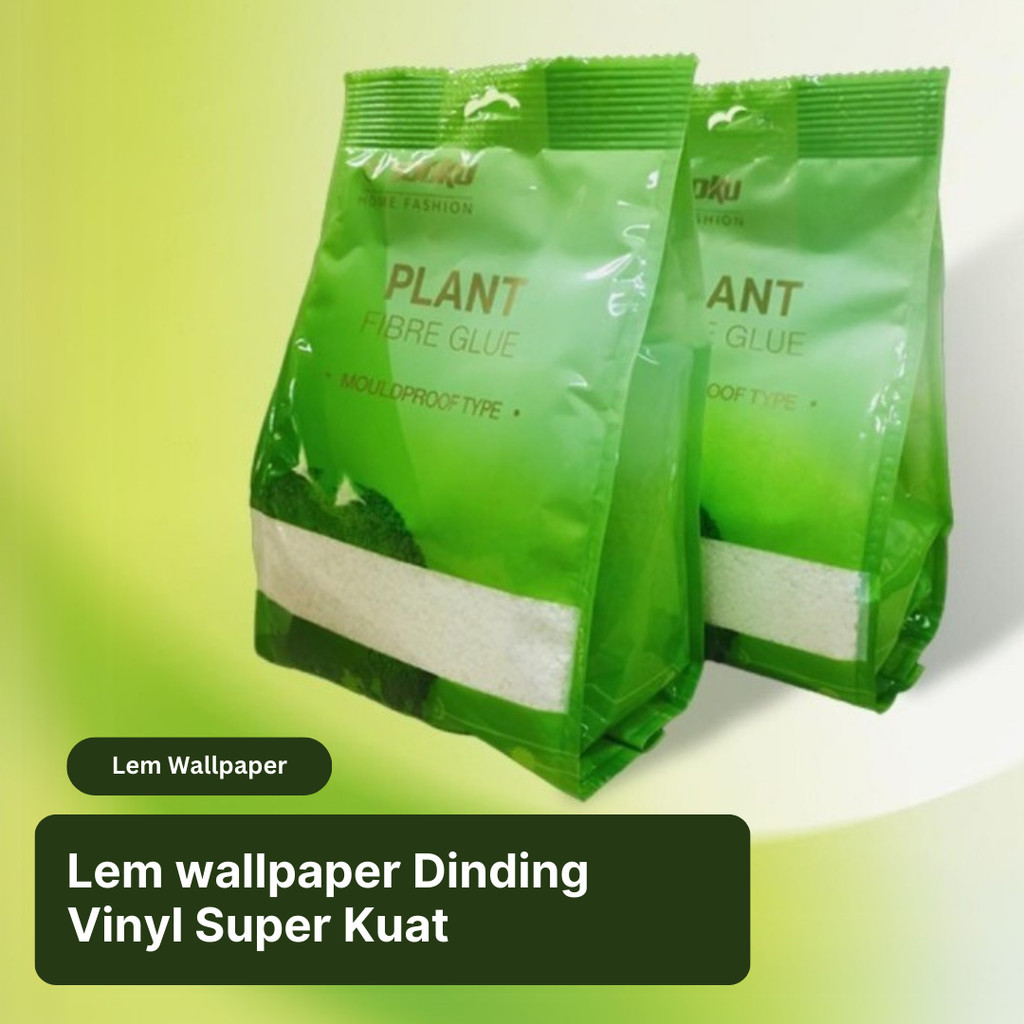 Lem wallpaper Dinding Vinyl Super Kuat