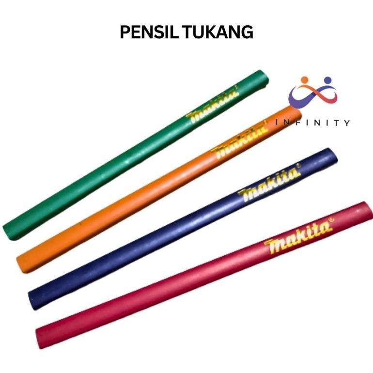 

Ox04 jy-6 Inf - 10pcs PENSIL TUKANG KAYU, PENSIL TUKANG BANGUNAN, PENSIL TUKANG MKT Murah Berkualitas