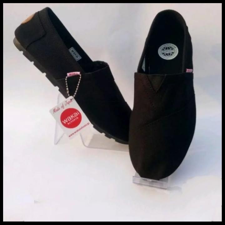 Terlaris Ss6 Sepatu Wakai Full Black Original Premium Good Quality